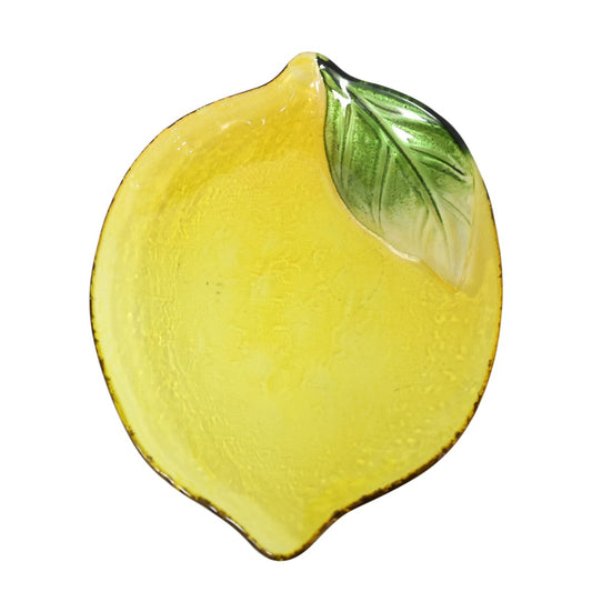 SilkySoleil™ lemon glass dish