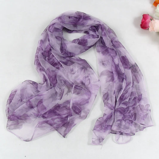 SilkySoleil™  natural silk scarf - 180x105 cm